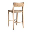 Hospitality furniture - Brown Teak Counter Stool - www.oroatrade.com