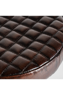 Brown Leather Vintage Stool | Vical Home Ripley | Oroatrade.com