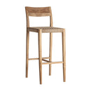 Hospitality furniture - Brown Teak Bar Stool - www.oroatrade.com