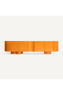 Orange 4-Door Media Unit | Vical Home Mirkov | Oroatrade.com