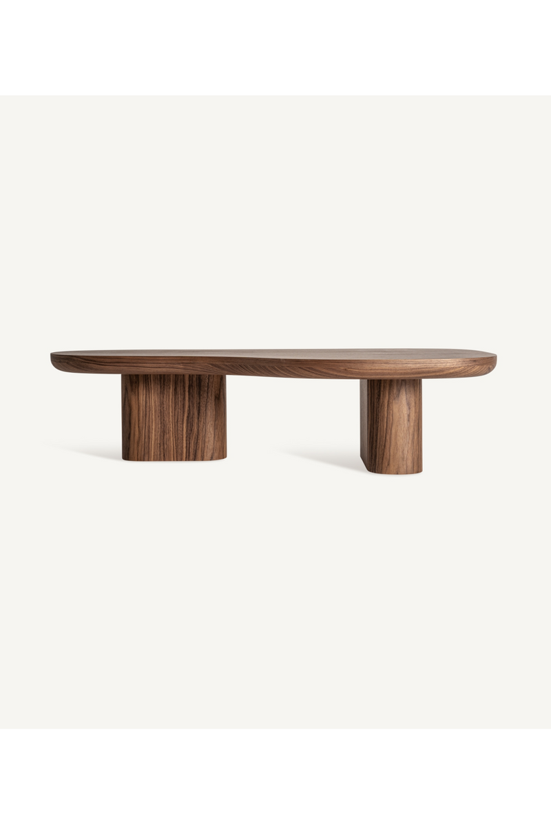 Organic-Shaped Wooden Coffee Table | Vical Home Dubí | Italianfurniture.com