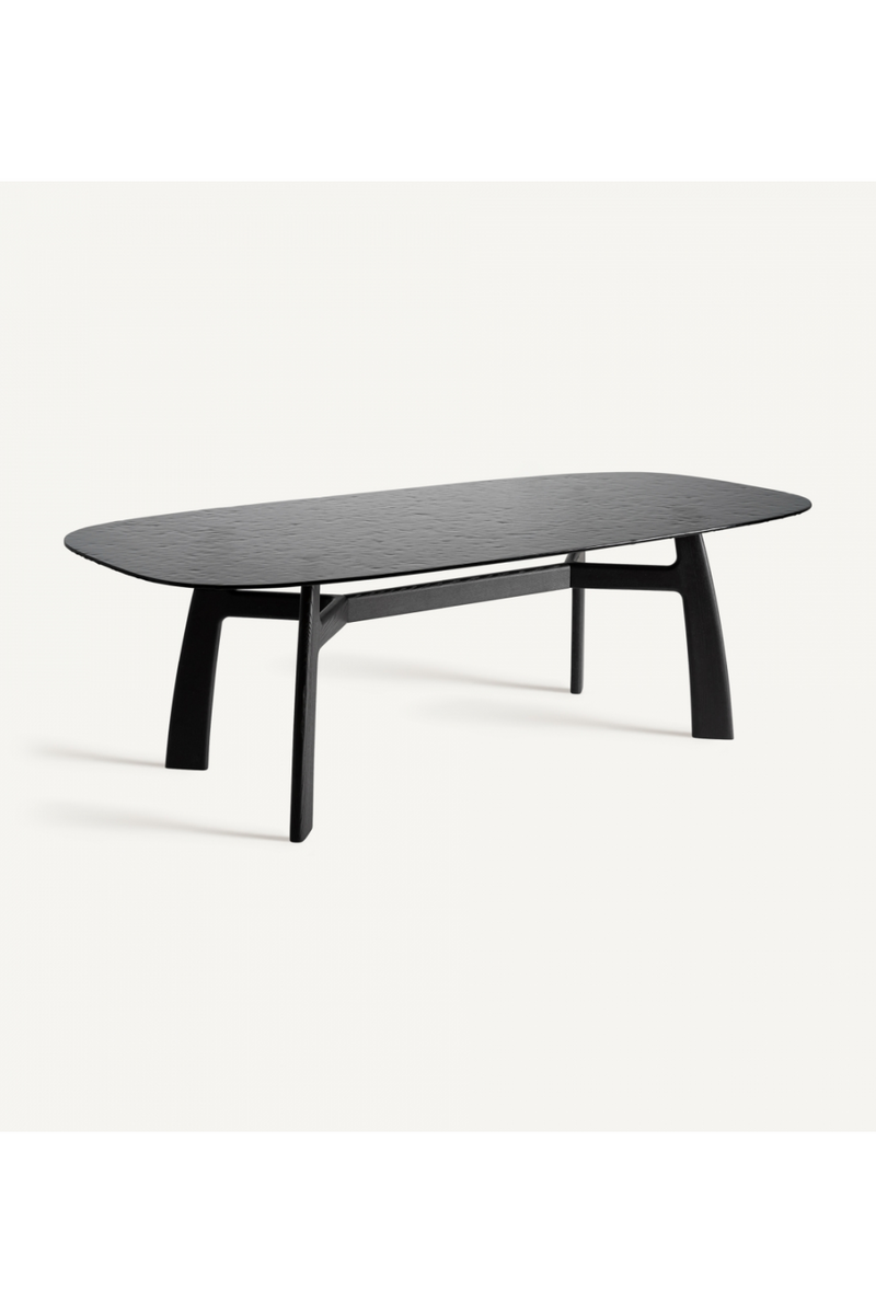 Black Ash Wood Dining Table | Vical Home Suchdol | Oroatrade.com