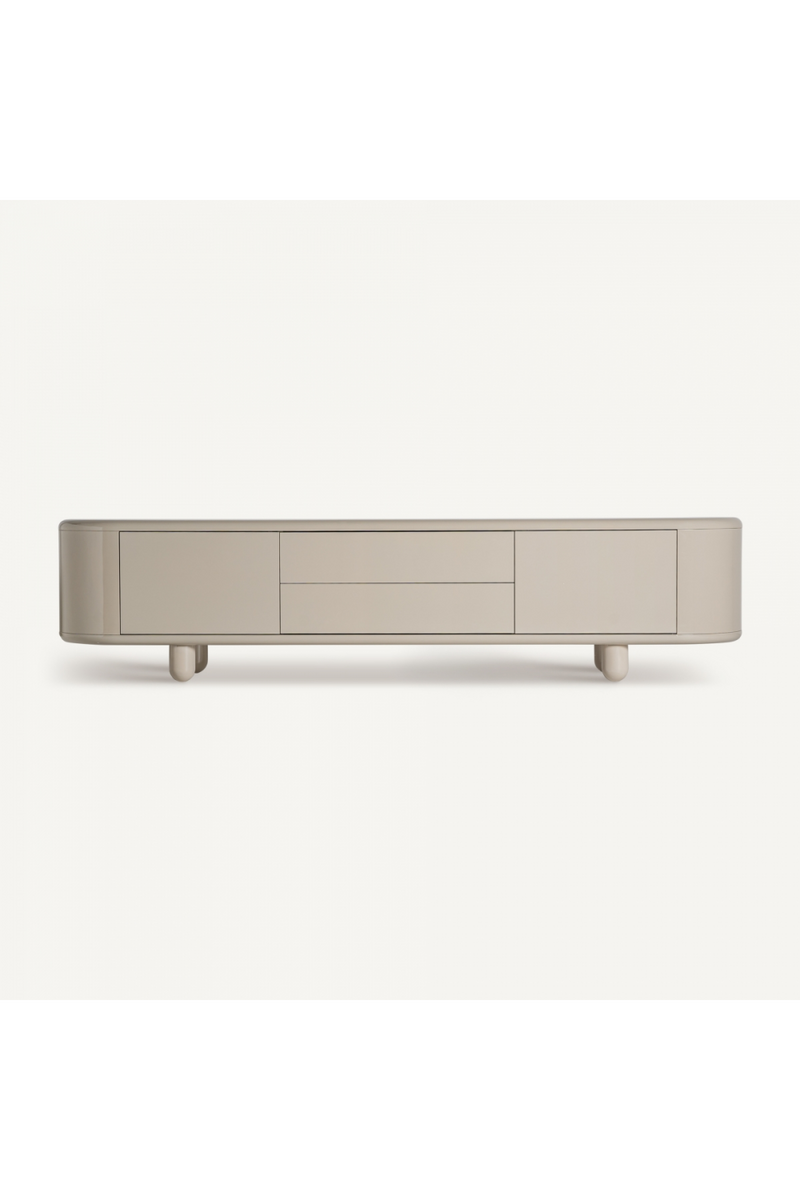 Gray Wooden Media Unit | Vical Home Zorbig | Oroatrade.com