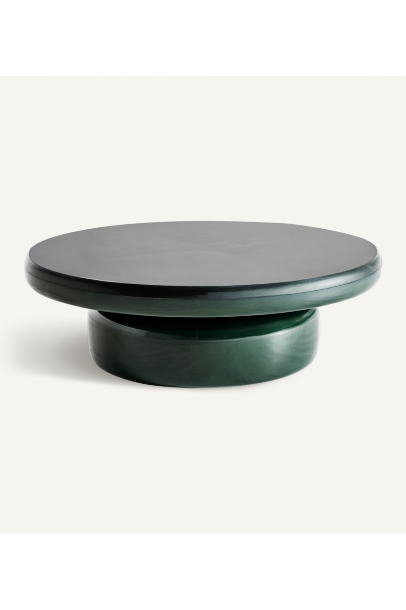 Green Fiber Glass Coffee Table | Vical Home Gory | Oroatrade.com