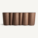 Wooden Scalloped Sideboard | Vical Home Gifhorn