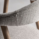 Gray Padded Dining Chair | Vical Home Davrey