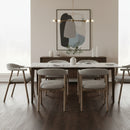 Gray Padded Dining Chair | Vical Home Davrey