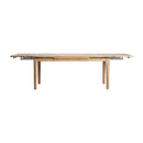 Hospitality furniture - Light Ash Extendable Dining Table - www.oroatrade.com