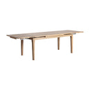 Hospitality furniture - Light Ash Extendable Dining Table - www.oroatrade.com