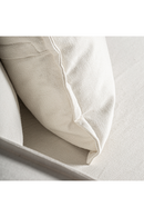 White Linen Left Corner Sofa | Vical Home Virolle | Oroatrade.com