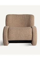 Brown Chunky Lounge Chair | Vical Home Ibsen | Oroatrade.com