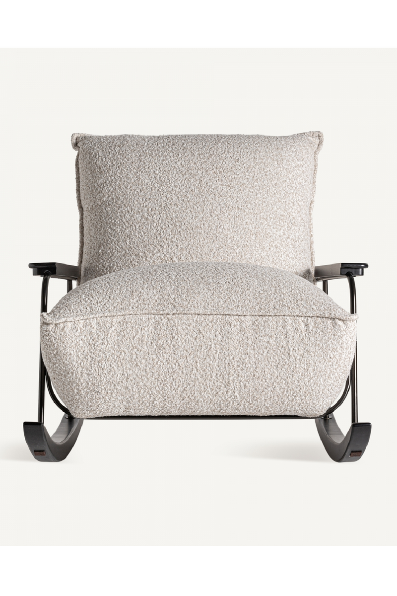 Beige Marbled Rocking Chair | Vical Home Zwalm | Oroatrade.com