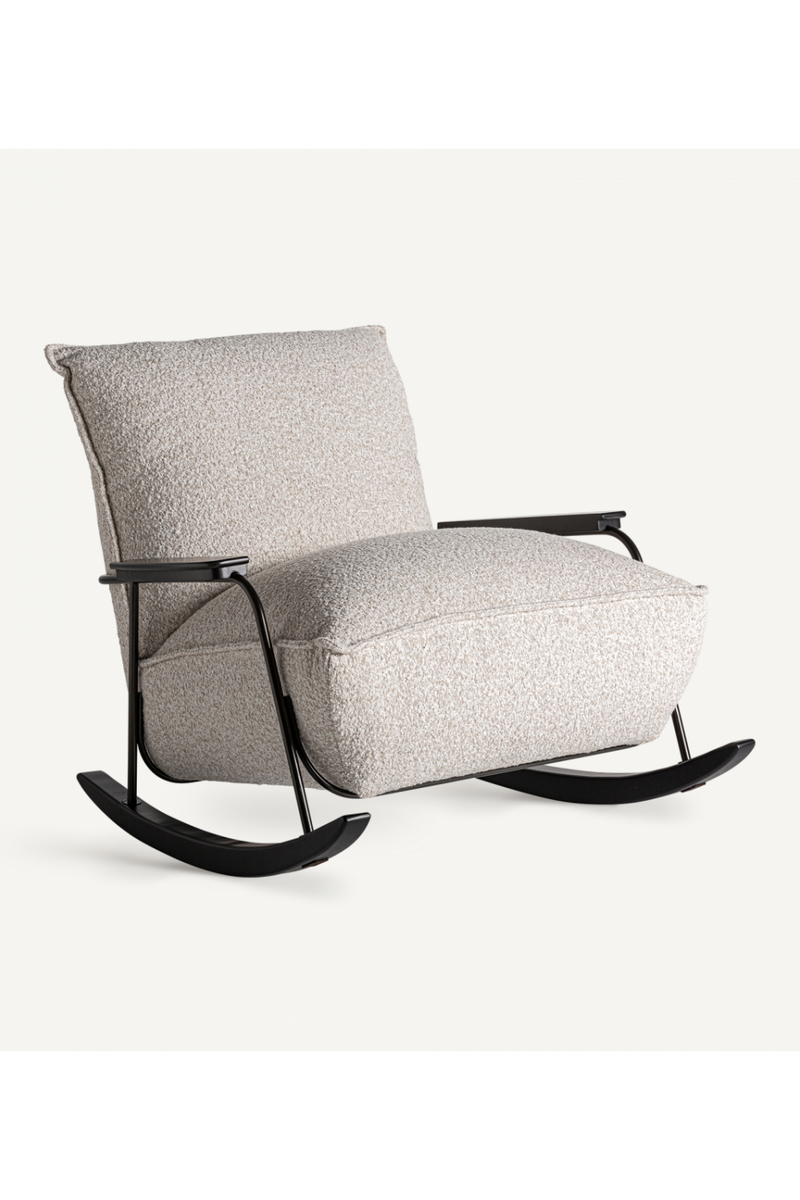 Beige Marbled Rocking Chair | Vical Home Zwalm | Oroatrade.com