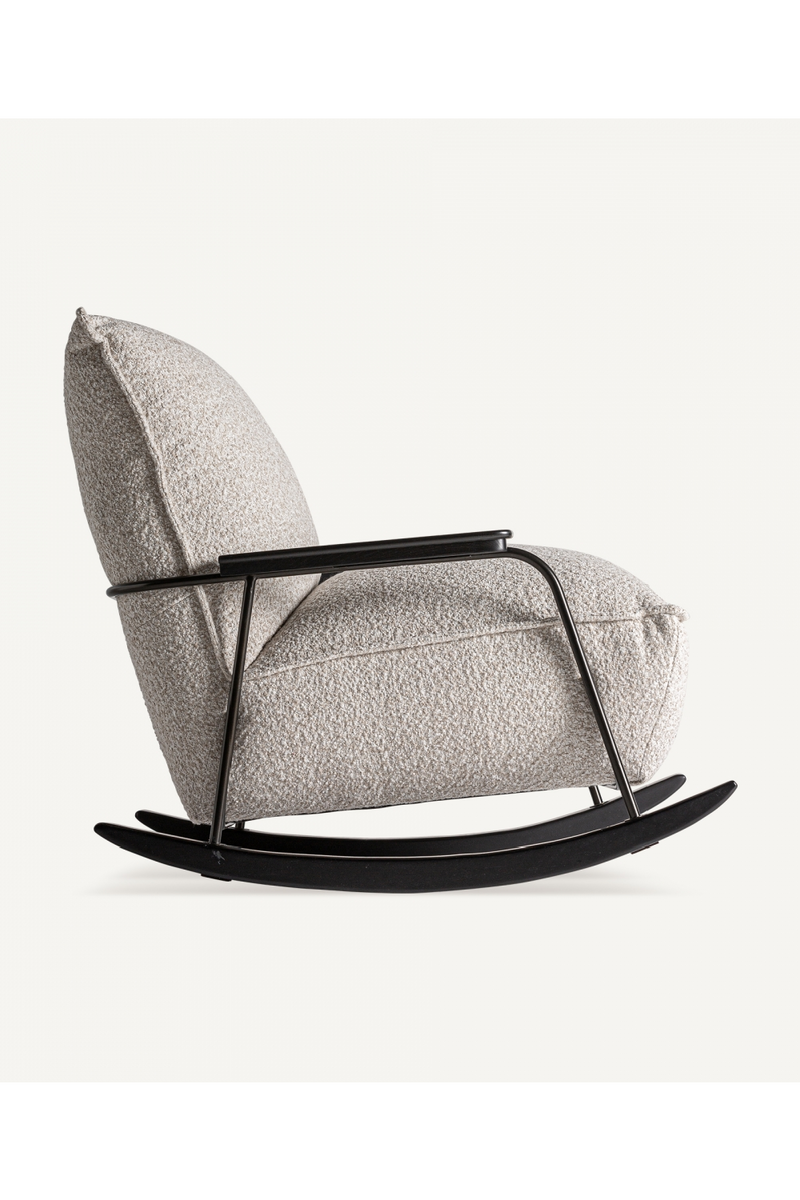 Beige Marbled Rocking Chair | Vical Home Zwalm | Oroatrade.com