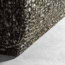 Green Marbled Ottoman | Vical Home Kozly