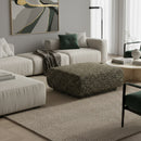 Green Marbled Ottoman | Vical Home Kozly