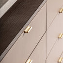 Hospitality furniture - Gold 8-Drawer Chest - www.oroatrade.com