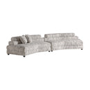 Marbled White Corner Modular Sofa S | Vical Home Bredsand