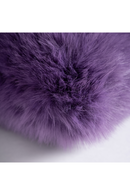 Purple Furry Cushion | Vical Home Tropez | Oroatrade.com