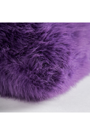 Purple Furry Cushion | Vical Home Tropez | Oroatrade.com
