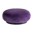 Hospitality furniture - Round Purple Ottoman - www.oroatrade.com