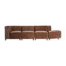Brown Modular Sofa | Vical Home Trevic