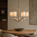 Hospitality furniture - Beige Marble Chandelier - www.oroatrade.com
