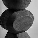 Hospitality furniture - Black Mango Wood Table Lamp - www.oroatrade.com