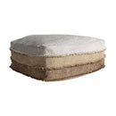 Hospitality furniture - 3-Toned Beige Pouf - www.oroatrade.com