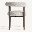Ash Framed Curve Accent Chair | Vical Home Neuffen