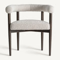 Ash Framed Curve Accent Chair | Vical Home Neuffen