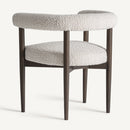 Ash Framed Curve Accent Chair | Vical Home Neuffen