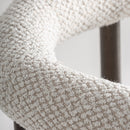 Ash Framed Curve Accent Chair | Vical Home Neuffen