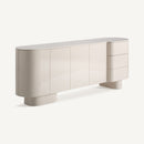 Hospitality furniture - White 3-Drawer Sideboard - www.oroatrade.com