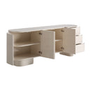 Hospitality furniture - White 3-Drawer Sideboard - www.oroatrade.com