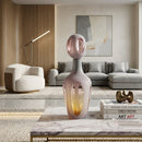 Hospitality furniture - Pink Glass Vase - www.oroatrade.com