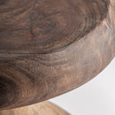 Suar Wood Asymmetrical Side Table | Vical Home Bezaha