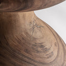 Suar Wood Asymmetrical Side Table | Vical Home Bezaha
