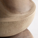 Carved Suar Wood Stool | Vical Home Kalandi