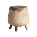 Suar Wood Ethnic-Style Side Table | Vical Home Kalandy