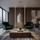 Beige Suar Wood Pendant Lamp | Vical Home Narnai