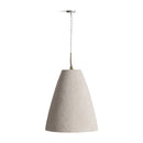 Textured Suar Wood Pendant Light | Vical Home Narnai