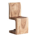 Hospitality furniture - Suar Wood Cantilevered Dining Chair - www.oroatrade.com