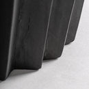 Black Wooden Faceted Side Table | Vical Home Zambia