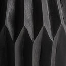 Black Wooden Faceted Side Table | Vical Home Zambia