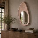 Hospitality furniture - Pink Organic-Shaped Mirror - www.oroatrade.com