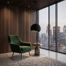 Black Rounded Pendant Lamp | Vical Home Lierop
