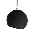 Black Rounded Pendant Lamp | Vical Home Lierop