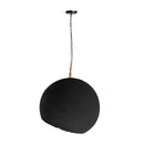 Black Rounded Pendant Lamp | Vical Home Lierop
