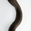 Brown Organic-Shaped Mirror | Vical Home Vellye
